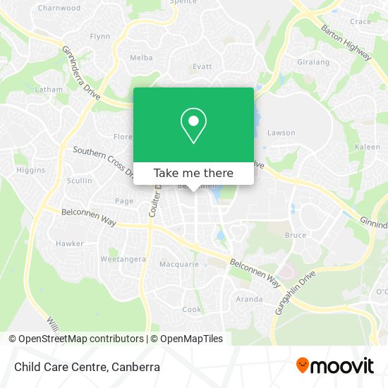 Child Care Centre map