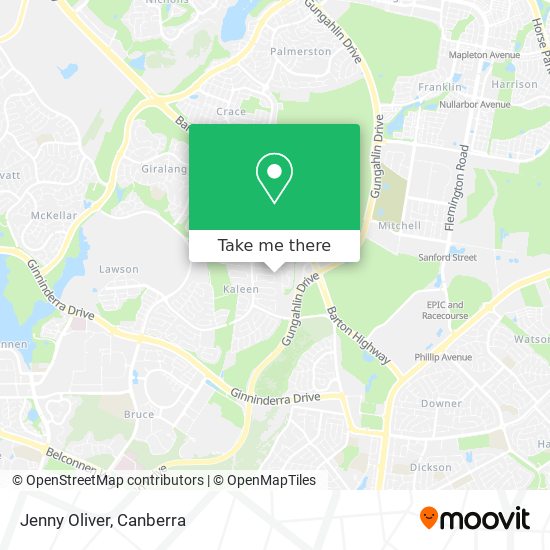 Jenny Oliver map