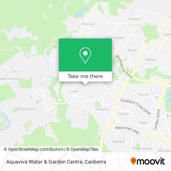 Mapa Aquaviva Water & Garden Centre