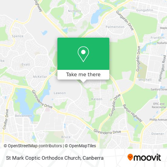 St Mark Coptic Orthodox Church map
