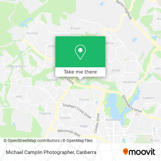 Michael Camplin Photographer map