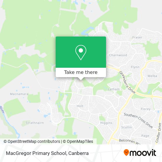 MacGregor Primary School map