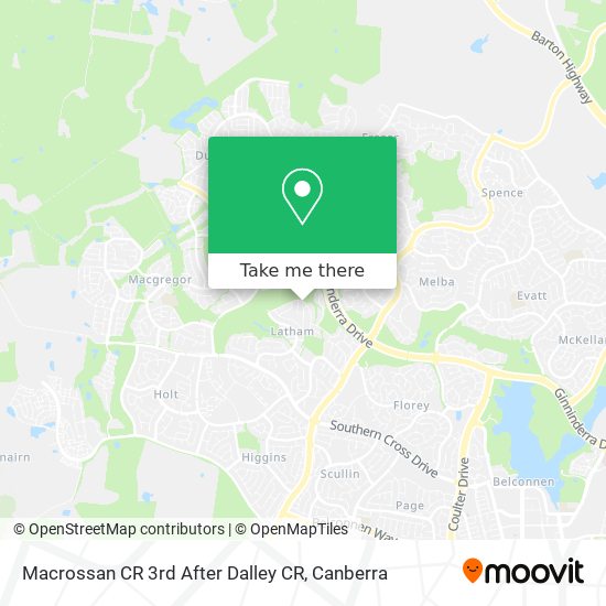 Macrossan CR 3rd After Dalley CR map