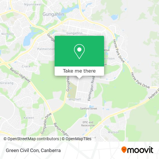 Green Civil Con map