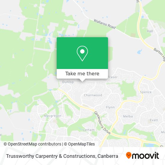 Trussworthy Carpentry & Constructions map