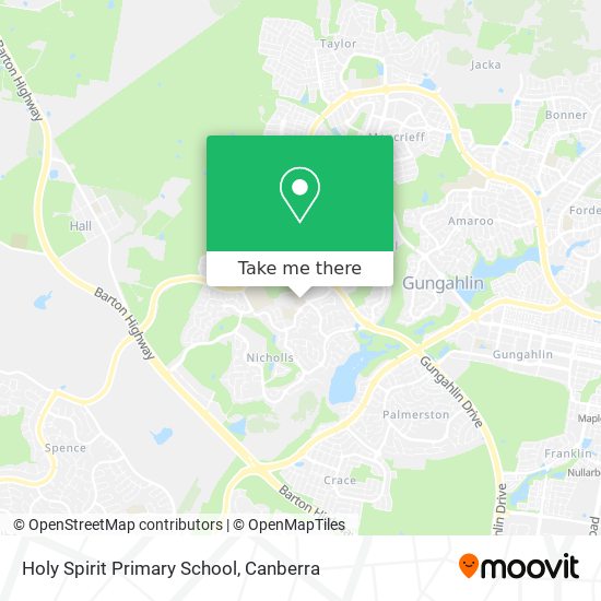 Mapa Holy Spirit Primary School