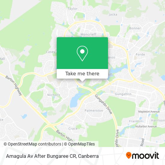 Amagula Av After Bungaree CR map