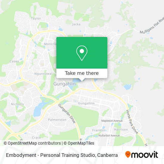 Mapa Embodyment - Personal Training Studio