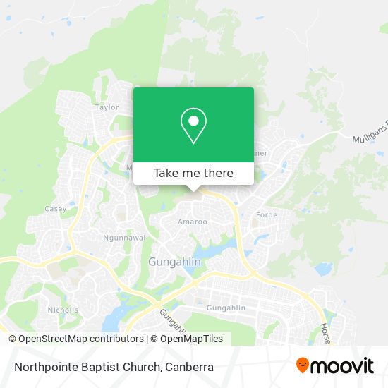 Northpointe Baptist Church map