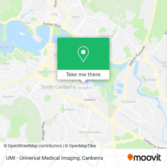 UMI - Universal Medical Imaging map