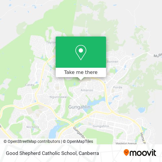 Good Shepherd Catholic School map