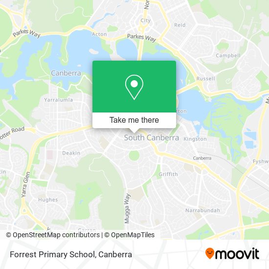 Forrest Primary School map