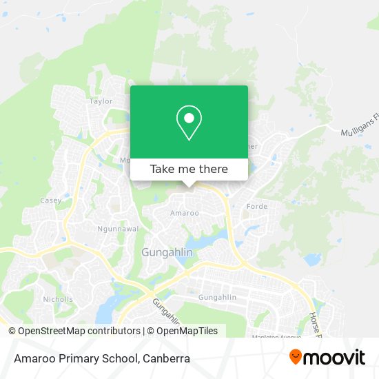 Amaroo Primary School map