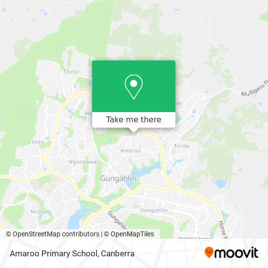 Mapa Amaroo Primary School