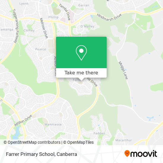 Farrer Primary School map