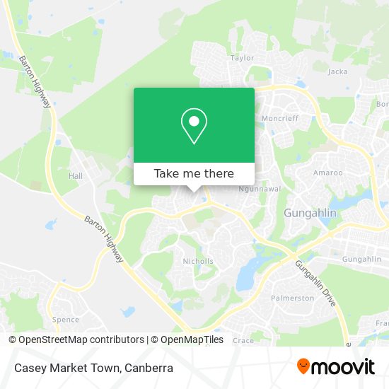 Casey Market Town map