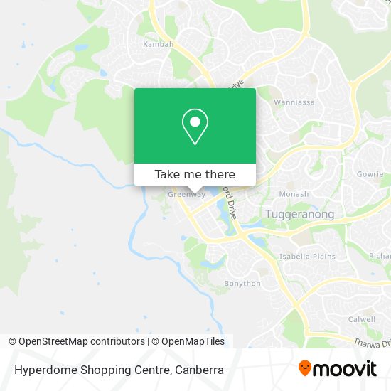 Hyperdome Shopping Centre map
