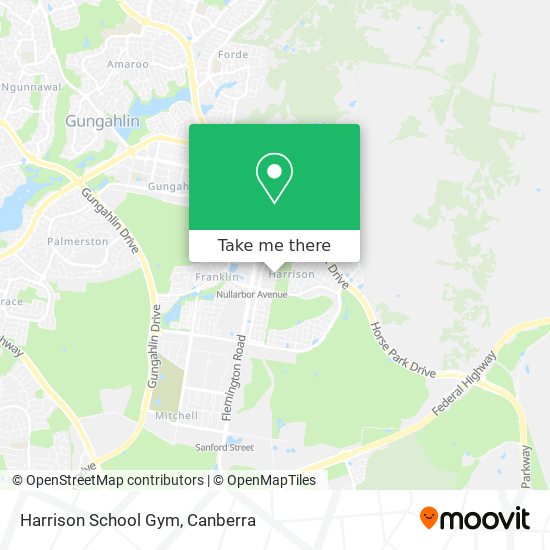 Harrison School Gym map