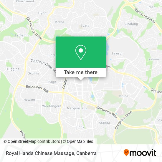 Mapa Royal Hands Chinese Massage