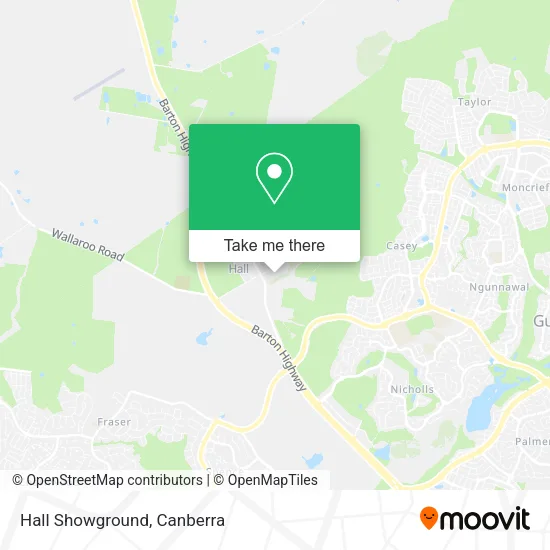 Mapa Hall Showground