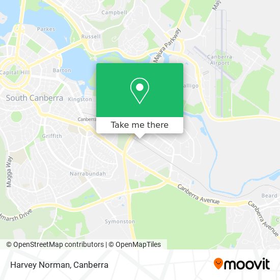 Harvey Norman map