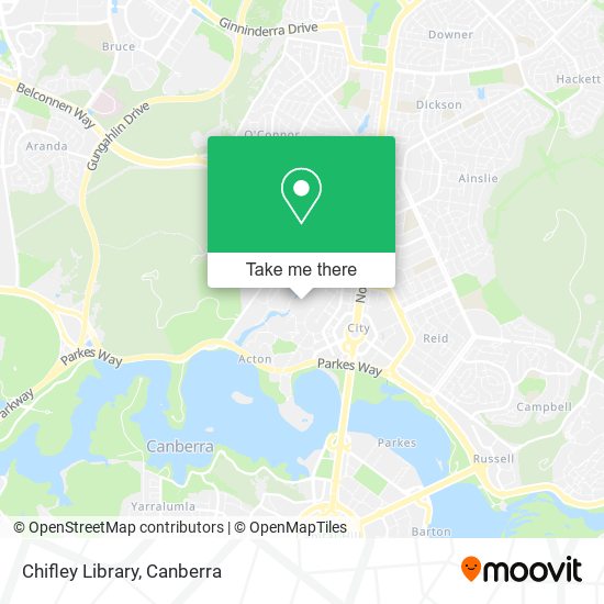 Chifley Library map
