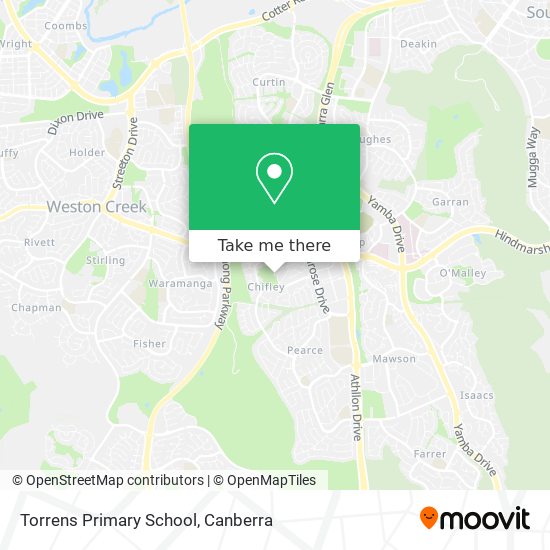 Torrens Primary School map