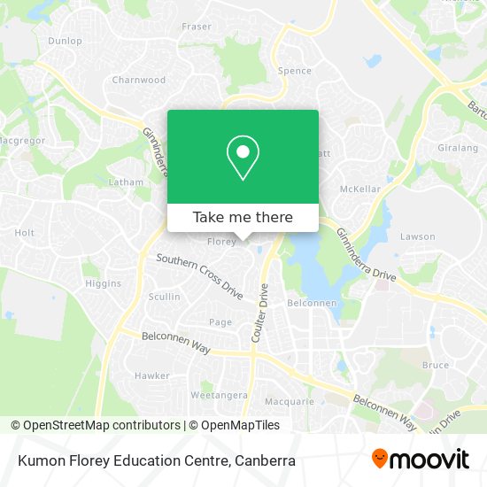 Kumon Florey Education Centre map