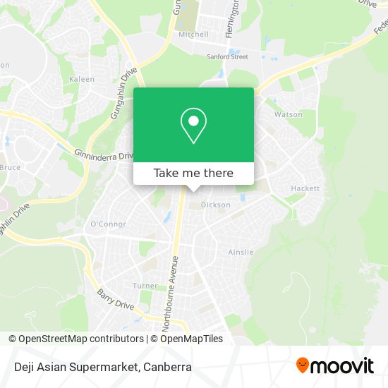 Deji Asian Supermarket map