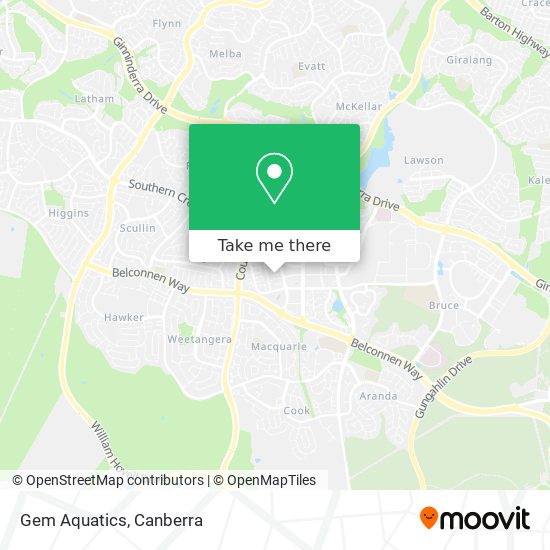 Gem Aquatics map