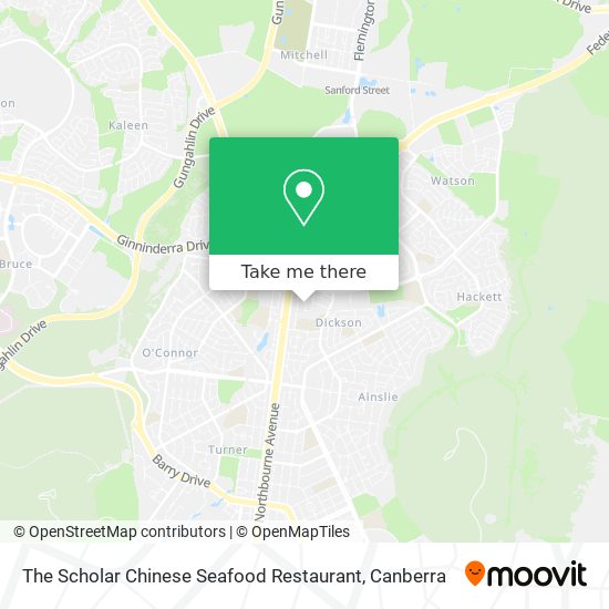 The Scholar Chinese Seafood Restaurant map