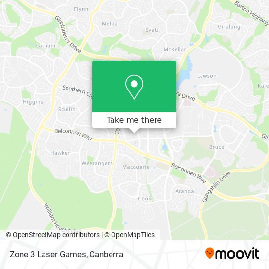Zone 3 Laser Games map