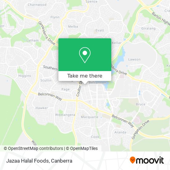 Jazaa Halal Foods map