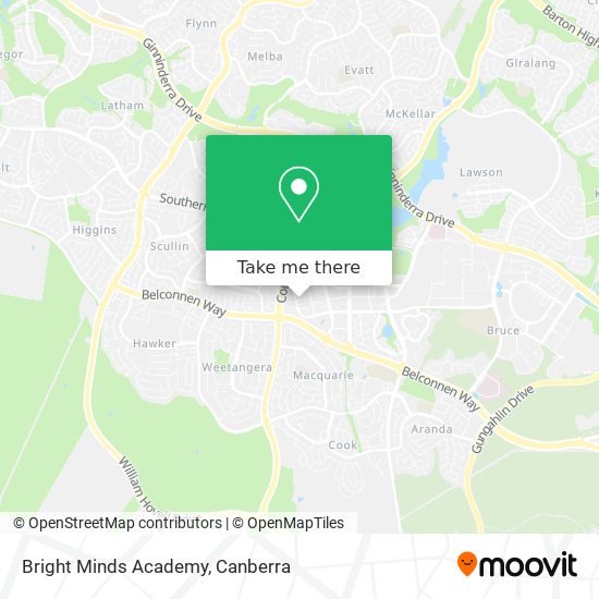 Bright Minds Academy map