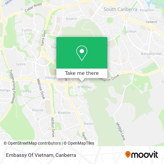 Embassy Of Vietnam map