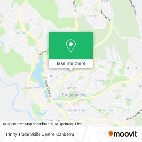 Trinity Trade Skills Centre map