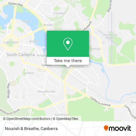 Nourish & Breathe map