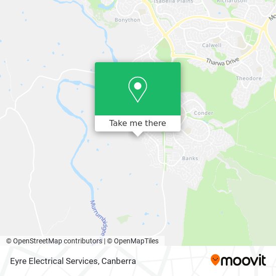 Eyre Electrical Services map