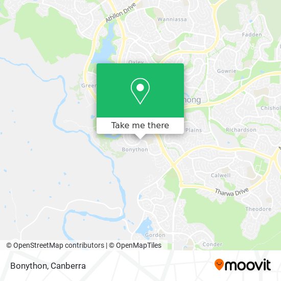 Bonython map