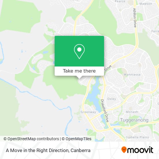 A Move in the Right Direction map
