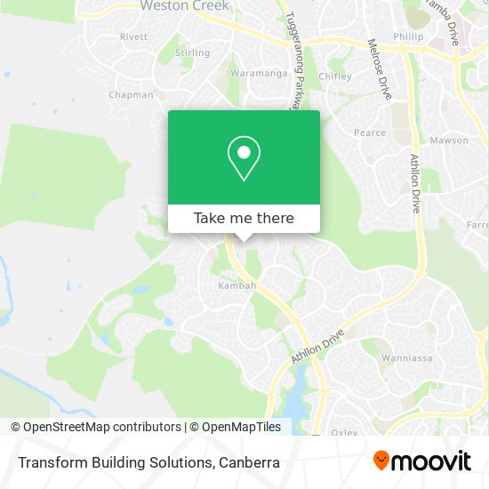 Transform Building Solutions map