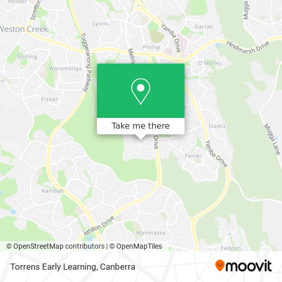 Torrens Early Learning map