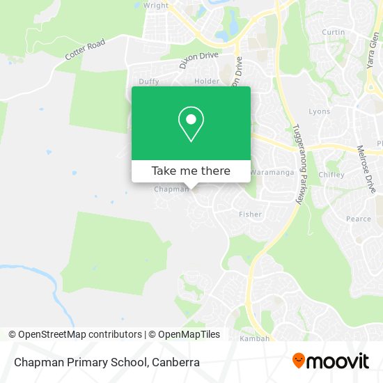 Chapman Primary School map