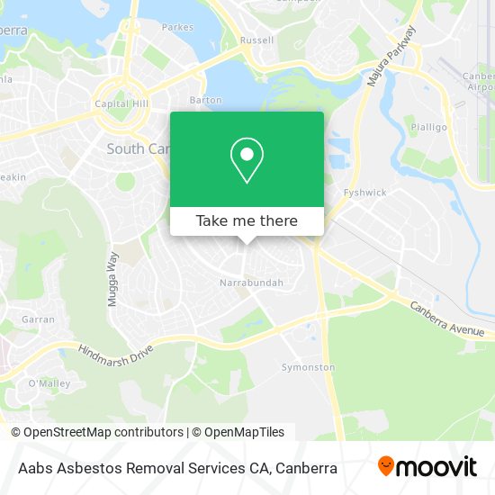 Aabs Asbestos Removal Services CA map