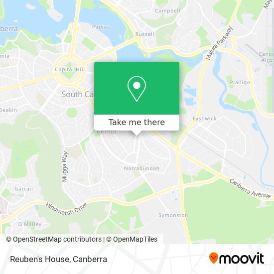 Reuben's House map