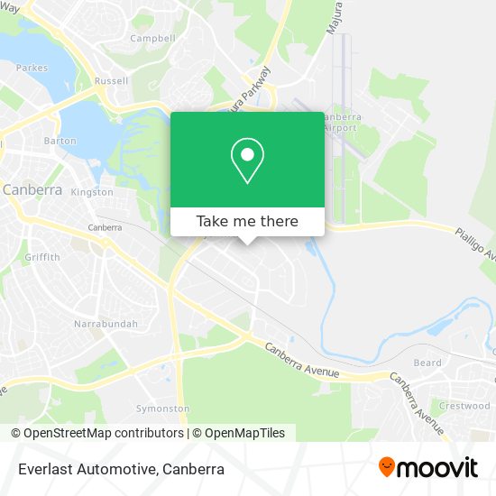 Everlast Automotive map