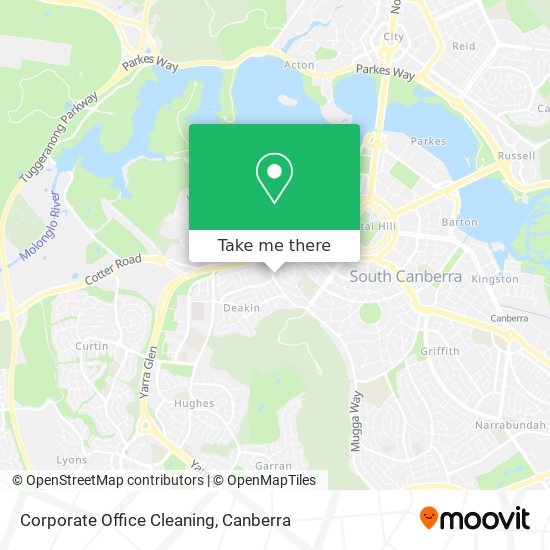 Corporate Office Cleaning map