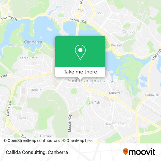 Callida Consulting map