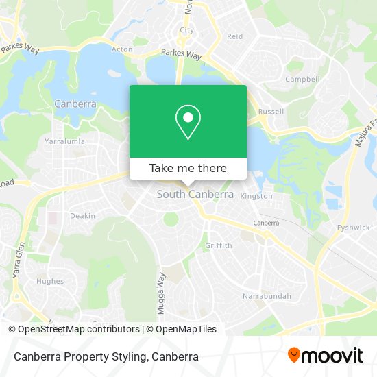 Mapa Canberra Property Styling