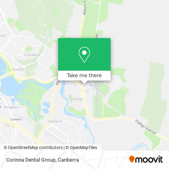 Corinna Dental Group map
